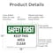 Signmission Safety Culture Sign, 18 in Width, Aluminum, Rectangle OS-2PACK-SF-A-1218-L-10663 - alternate 6